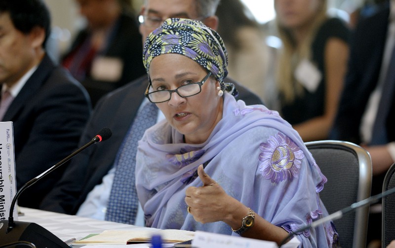 Green Finance -Amina Mohamed, Minister of Environment, Government of Nigeria Green Finance -Amina Mohamed, Minister of Environment, Government of Nigeria